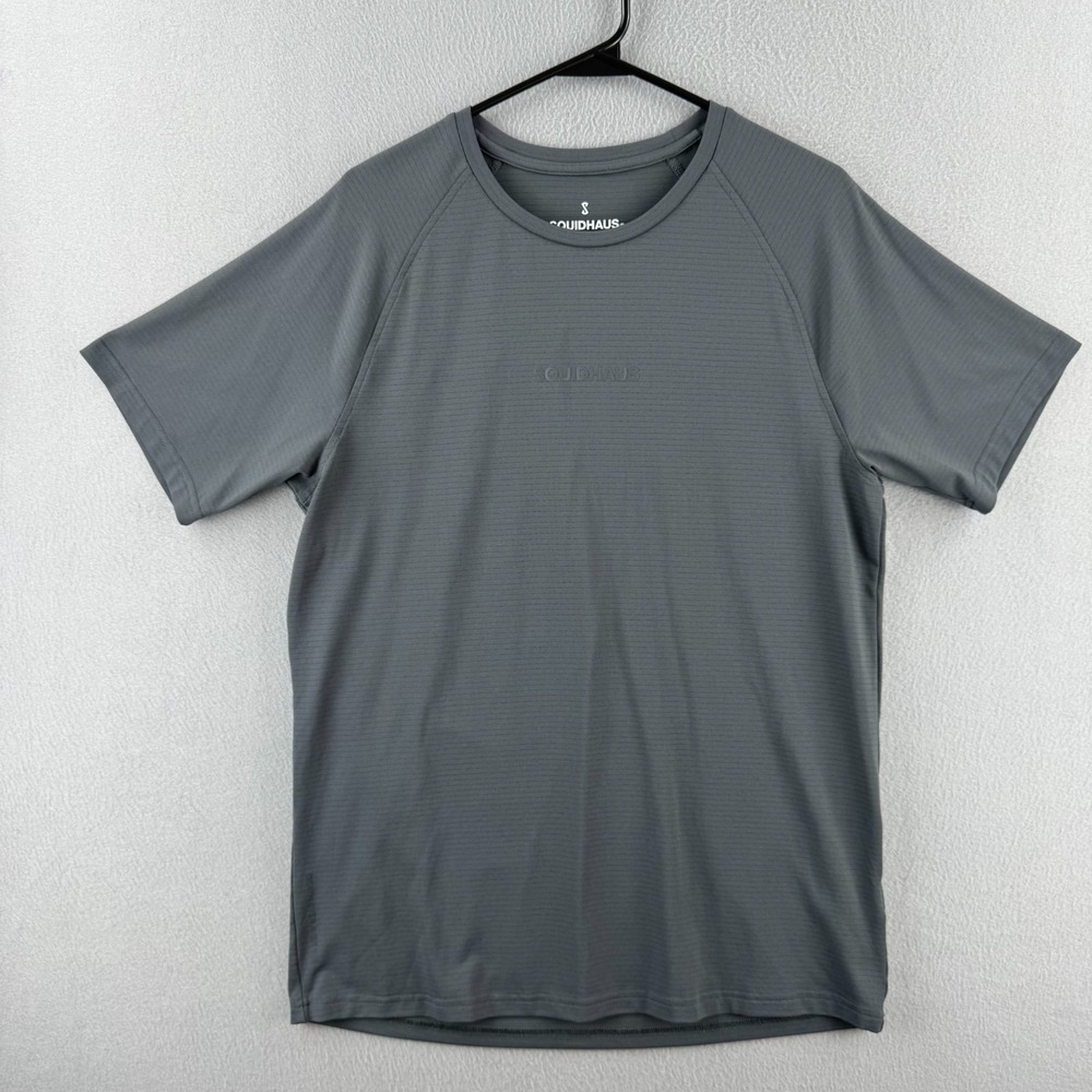 Squidhaus Squid Haus Athletic Shirt Mens XL Gray Stretch Gym Bro Active Lifting